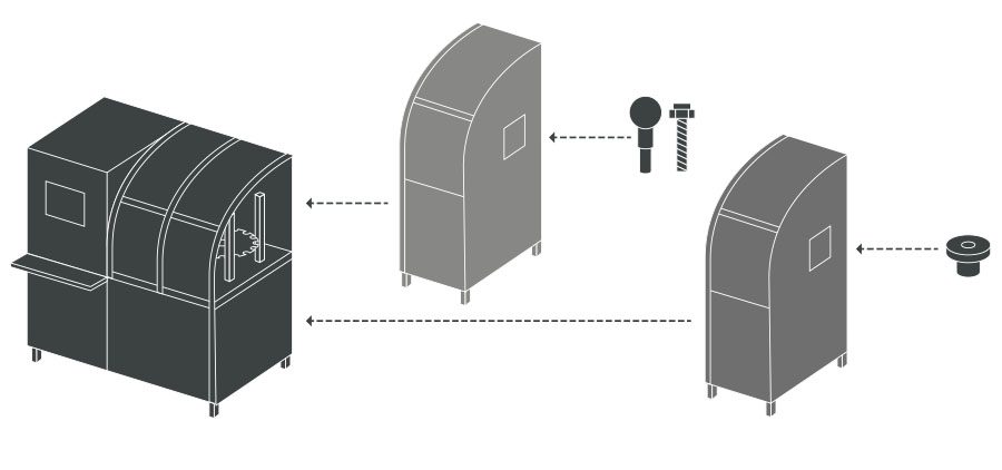mcv3 Schema für den Wechsel der Speisekabine